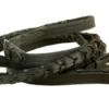 Tory Leather Laced Web Reins -Royal Horse Outfitters 1168 Laced Web Rein BLACK2 99825.1672075395
