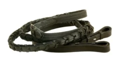 Tory Leather Laced Web Reins