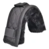 Waldhausen Sheepskin Nose & Poll Protectors -Royal Horse Outfitters 2193101 Sheepskin 18cm Protector BLACK 32909.1643843554