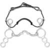 Myler 3-Ring Combination Sweet Iron Correctional Ported Barrel - MB 41PB - Level 2-3 -Royal Horse Outfitters 3 ring combo ported correction bit 89 31425 myler 49521.1592514888