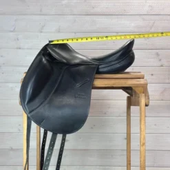 Used Stubben Portos Dressage Saddle 17.5/MW -Royal Horse Outfitters 330 Seat Measurement 63000.1686181845