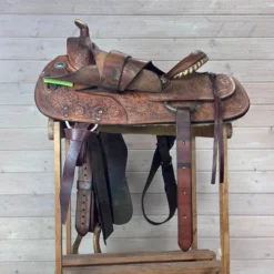 Used Star Of Texas Western Saddle 15/MW 14 Used Star Of Texas Western Saddle 15/MW -Royal Horse Outfitters 340 L Rigging 75237.1690419382