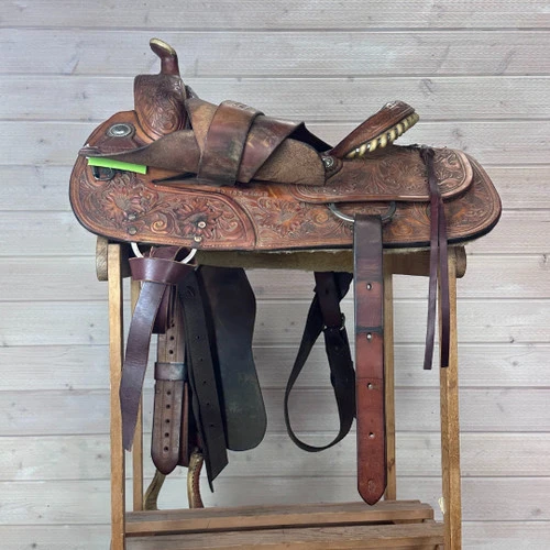 Used Star Of Texas Western Saddle 15/MW 5 Used Star Of Texas Western Saddle 15/MW - Image 3