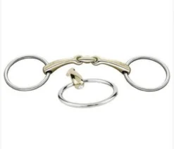 Herm Sprenger Shine Bright Dynamic RS Snaffle Loose Ring