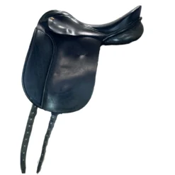 Used Niedersuss Olympik Dressage Saddle 17.5/MW