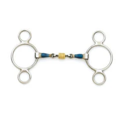 2-Ring Gag With Center Loose Copper Roller Disks