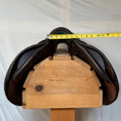Used Voltaire Palm Beach Close Contact Jump Saddle 18/M 12 Used Voltaire Palm Beach Close Contact Jump Saddle 18/M -Royal Horse Outfitters 469 Front Measurement 46438.1737393198