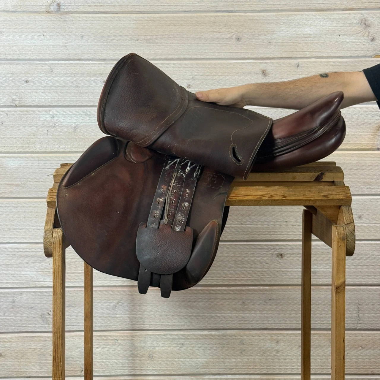 Used Antares Evolution Close Contact Jump Saddle 17/M 11 Used Antares Evolution Close Contact Jump Saddle 17/M - Image 9