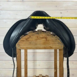 Used Sattlerei Dresch Dressage Saddle17/N -Royal Horse Outfitters 489 Front Measurement 11681.1750722781