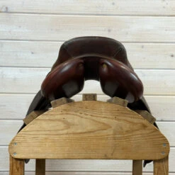 Used Bruno Delgrange Close Contact Jump Saddle 17/N -Royal Horse Outfitters 499 Cantle 53635.1754936386