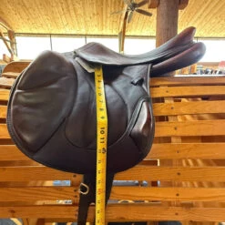 Used Antares Connexion Close Contact Monoflap Jump Saddle 17.5/M -Royal Horse Outfitters 502 Flap Length 47315.1756164655