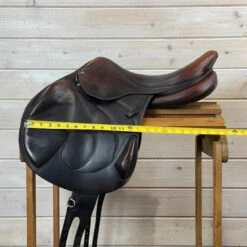 Used Antares Connexion Close Contact Monoflap Jump Saddle 17.5/M -Royal Horse Outfitters 502 Flap Width 52614.1756164655