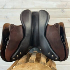 Used Antares Close Contact Saddle 17/M -Royal Horse Outfitters 512 Channel 03137.1758752425