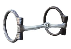 Bob Avila D Ring Snaffle With Silver