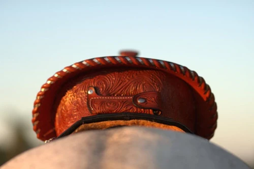 Circle Y Fischer Daisy Treeless Barrel Saddle 9 Circle Y Fischer Daisy Treeless Barrel Saddle - Image 7