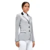 Cavalleria Toscana GP Show Jacket | Lt Grey -Royal Horse Outfitters GP riding jacket light grey 3 4 GID051 JE115 8100 CT 16323.1741387944