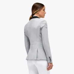 Cavalleria Toscana GP Show Jacket | Lt Grey 10 Cavalleria Toscana GP Show Jacket | Lt Grey -Royal Horse Outfitters GP riding jacket light grey back GID051 JE115 8100 CT 53399.1741387945