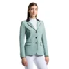 Cavalleria Toscana GP Show Jacket | Lt Teal Green 1 Cavalleria Toscana GP Show Jacket | Lt Teal Green -Royal Horse Outfitters GP riding jacket light teal green front GID051 JE115 5Q00 CT 34425.1741389916