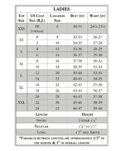 RJ Classics Brynn SS Show Shirt -Royal Horse Outfitters Ladies Size Charts tops jackets rj classics 59753.1716595440
