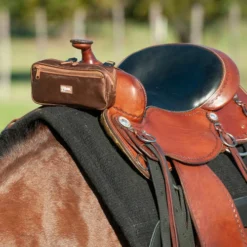 Classic Equine Small Pommel Bag -Royal Horse Outfitters Small Pommel Bag Brown saddle SBPB BR classic equine 94407.1613251323