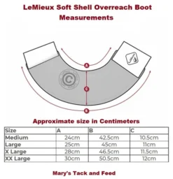 LeMieux Soft Shell Overreach Boots