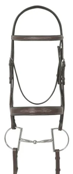 Ovation Fancy Stitch Wide Padded Bridle