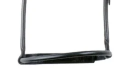 Bobby's English Tack Rolled Noseband Cavesson