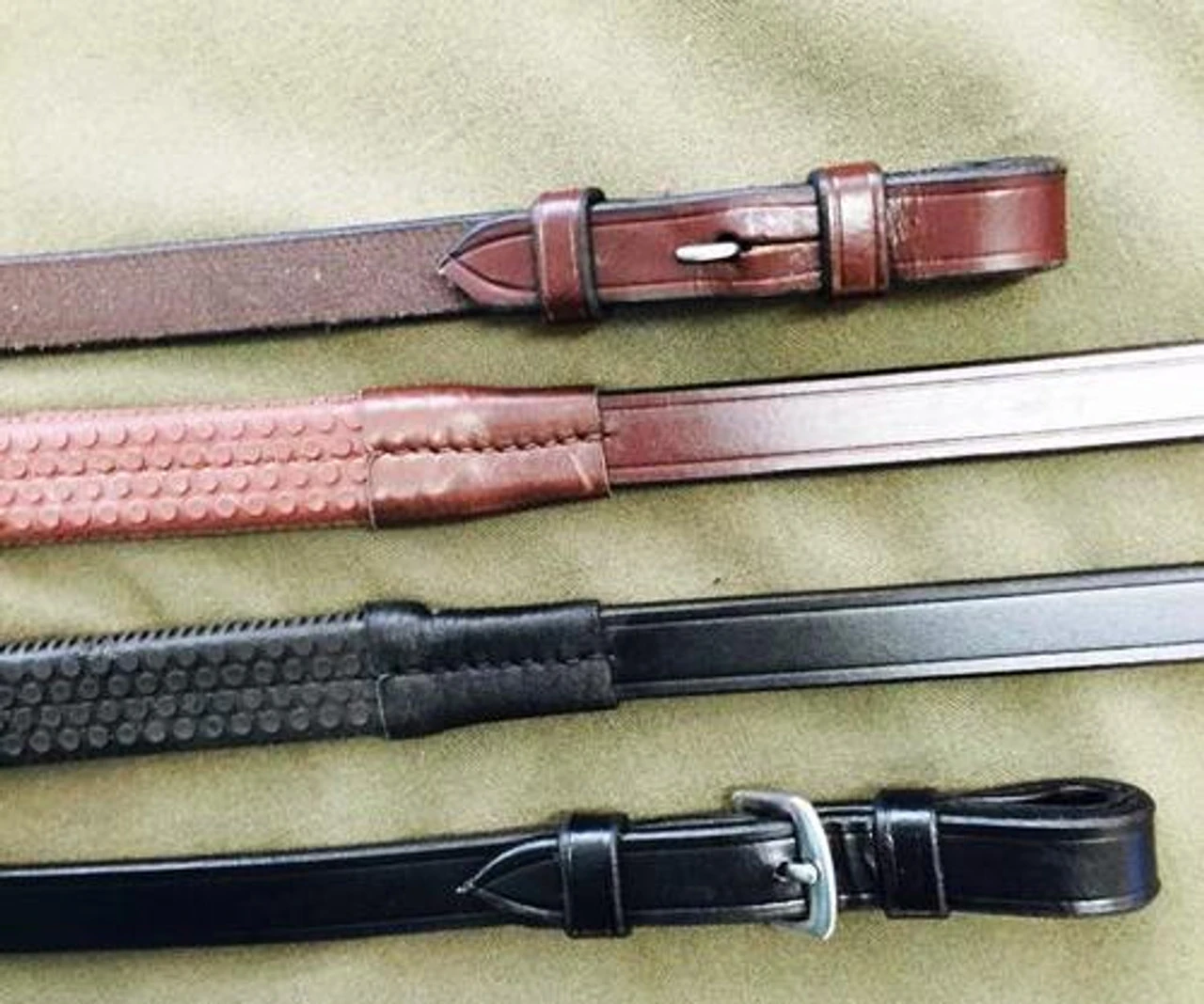 Black Oak Rubber Reins 4 Black Oak Rubber Reins - Image 2