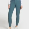 Samshield Adele Knee Patch Breeches -Royal Horse Outfitters adele kgrip breeches stormsea front ADELE KNEE GRIP samshield 06135.1713407785