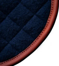 Antarès Adjust Half Pad -Royal Horse Outfitters adjust half pad navy tobac binding detail ADJUST PAD 2 antares 25021.1675713487