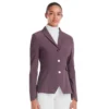 Horse Pilot Aeromade Competition Jacket -Royal Horse Outfitters aeromade show coat wine front AERMD124 horse pilot 41196.1746890795