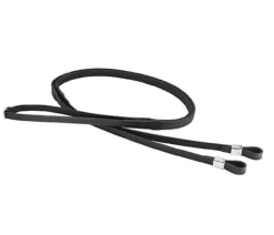 Stübben All Weather Grip Rubber Reins -Royal Horse Outfitters all weather grip rubber reins black 10320BKFS stubben 84002.1715121882