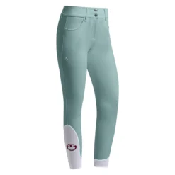 Cavalleria Toscana American FS Breeches | Lt Teal Green