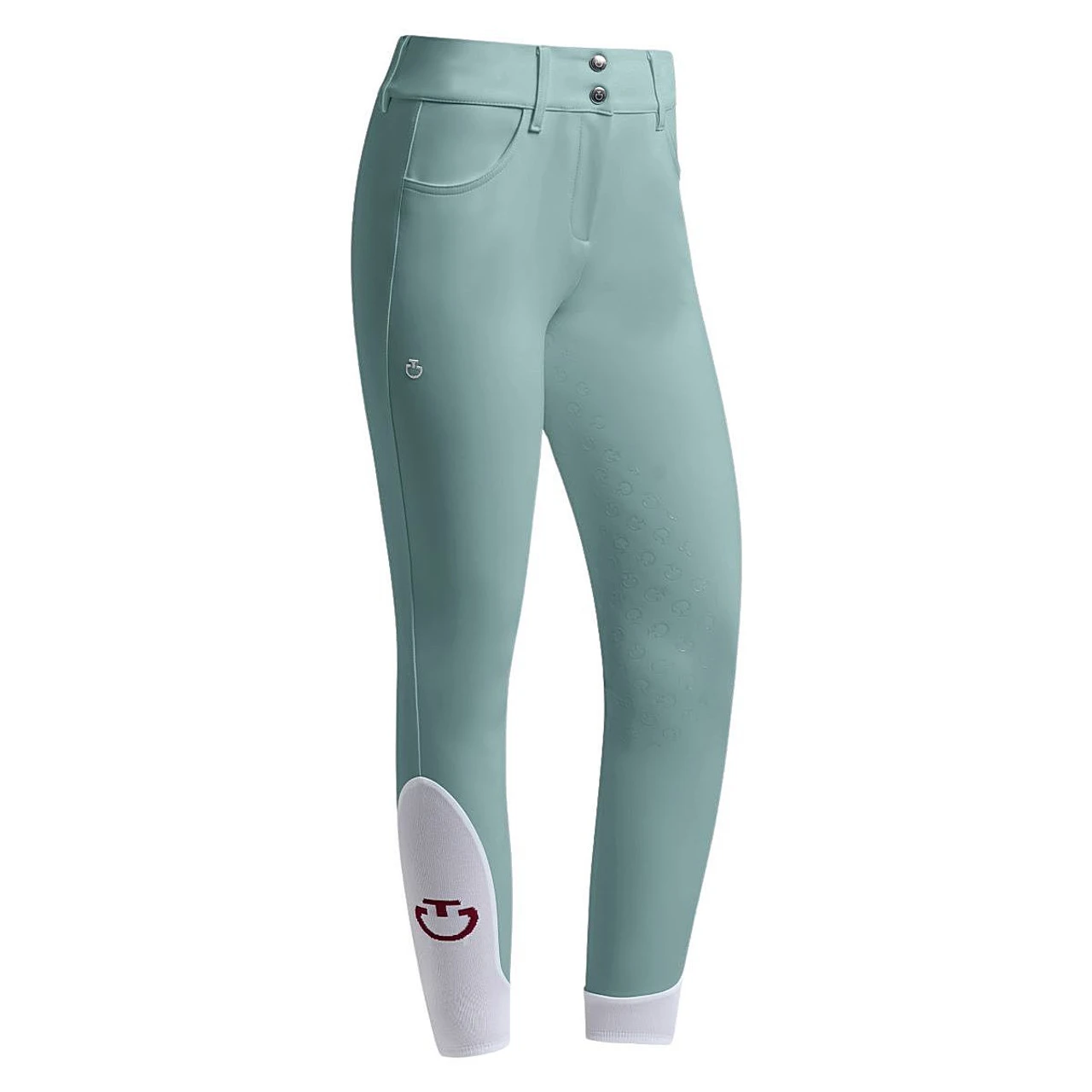 Cavalleria Toscana American FS Breeches | Lt Teal Green 3 Cavalleria Toscana American FS Breeches | Lt Teal Green