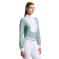 Cavalleria Toscana American Perforated Show Shirt