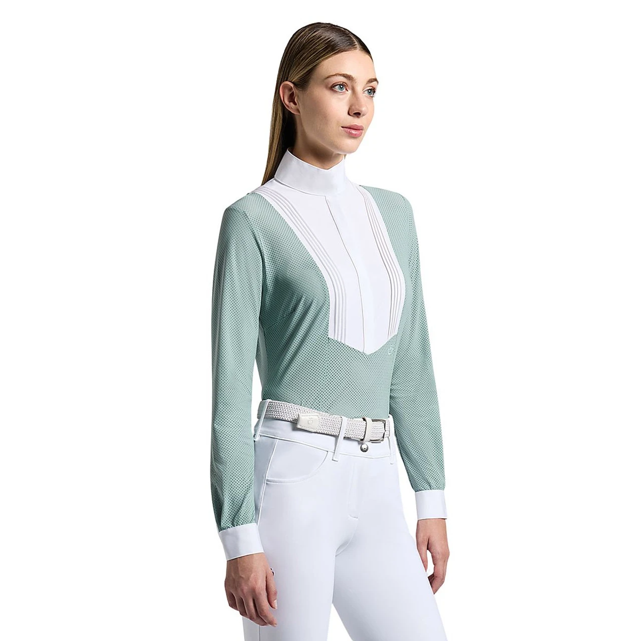 Cavalleria Toscana American Perforated Show Shirt 3 Cavalleria Toscana American Perforated Show Shirt