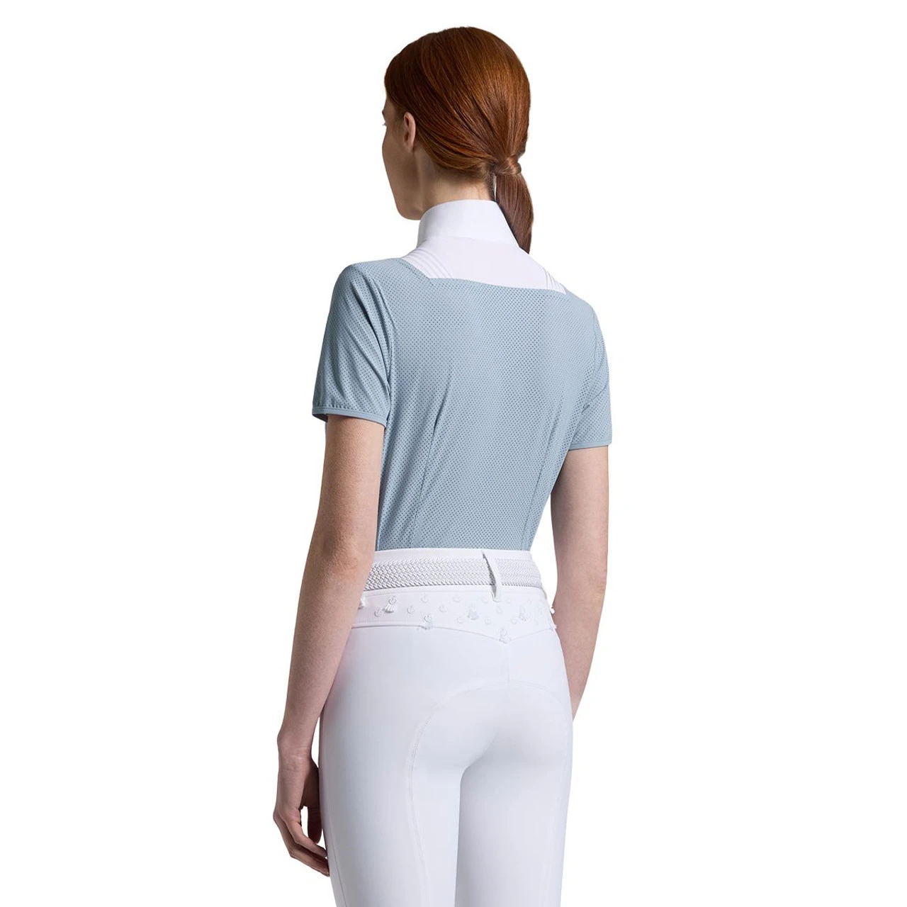 Cavalleria Toscana American Perforated SS Show Shirt 4 Cavalleria Toscana American Perforated SS Show Shirt - Image 2