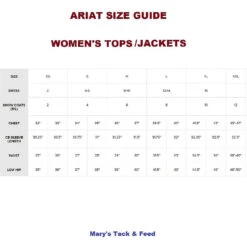 Ariat Fusion Insulated Vest -Royal Horse Outfitters ariat womens tops size guide 19351.1739230858