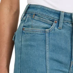 Wrangler Retro Bailey Pintuck Trouser Jeans -Royal Horse Outfitters bailey trouser lt.wash detail front 112367632 wrangler 51945.1752783429