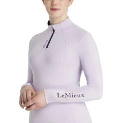 LeMieux Classique Base Layer AW25 -Royal Horse Outfitters baselayer lilac detail IT07158 lemieux 31653.1755647332