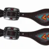 Professional's Choice Beaded Spur Straps -Royal Horse Outfitters beaded spur strap turquoise red 3P9401 prof choice 87555.1581021678