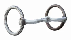 Bob Avila O Ring Snaffle With Silver