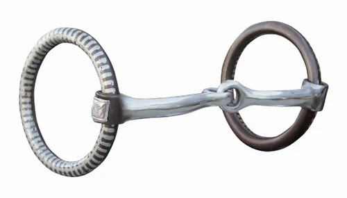 Bob Avila O Ring Snaffle With Silver 3 Bob Avila O Ring Snaffle With Silver