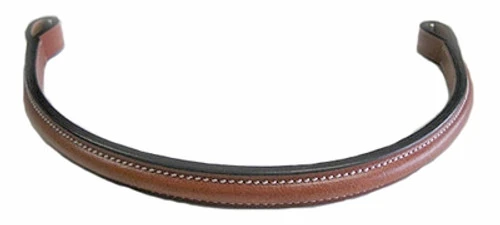 Bobby's English Tack Plain Raised Browband 3 Bobby's English Tack Plain Raised Browband