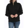 Cinch Scuba Knit 1/4 Zip Pullover 1 Cinch Scuba Knit 1/4 Zip Pullover -Royal Horse Outfitters cinch scuba knit 1 4 zip black front MAK7907001 miller 55051.1738981181