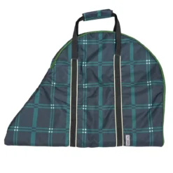 Chestnut Bay Clamshell English Saddle Bag 12 Chestnut Bay Clamshell English Saddle Bag -Royal Horse Outfitters clamshell saddle bag hunter plaid CB9910 chestnut bay.jpeg 34811.1712844859
