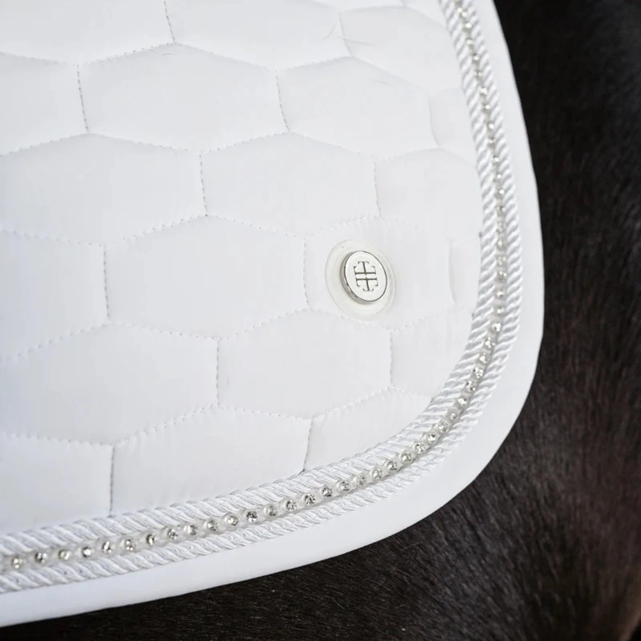 Lara Tweedie Classic Crystal Dressage Pad 5 Lara Tweedie Classic Crystal Dressage Pad - Image 3
