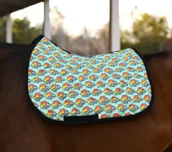 Dreamers & Schemers Saddle Pads AP -Royal Horse Outfitters clover you saddle pad hero dreamers schemers 17541.1712844880