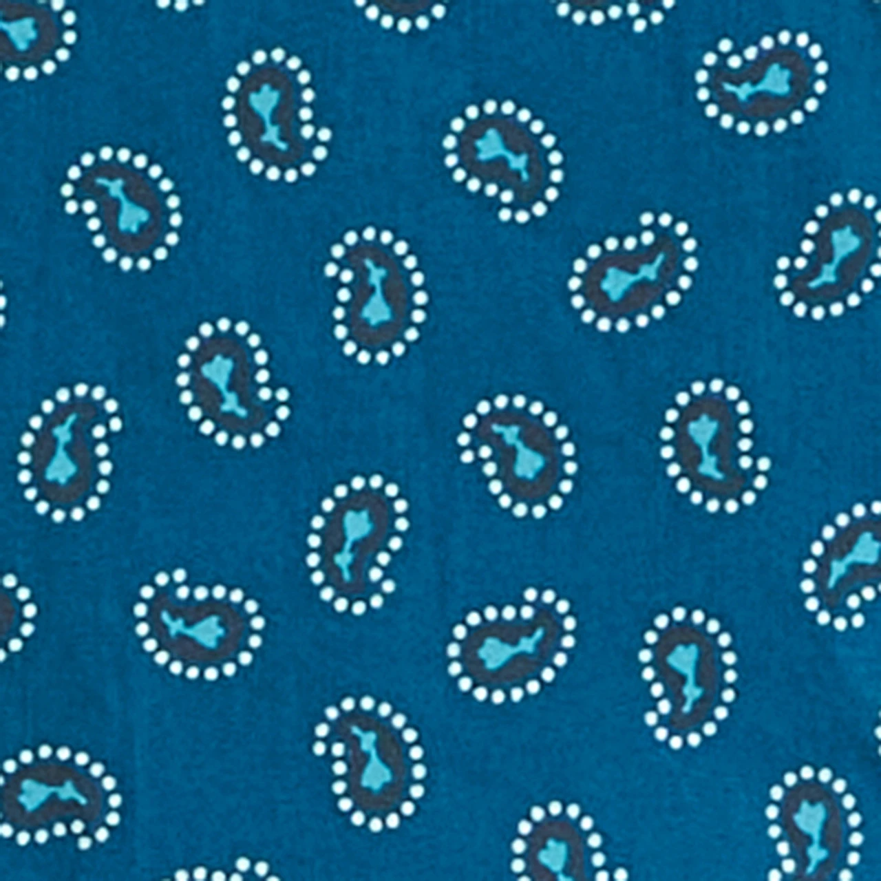 Men's Wrangler CoJo Ink Blue Paisley LS Shirt 8 Men's Wrangler CoJo Ink Blue Paisley LS Shirt - Image 6