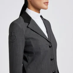 Cavalleria Toscana GP Show Jacket | Grey 9 Cavalleria Toscana GP Show Jacket | Grey -Royal Horse Outfitters competition jacket grey shoulder GID051 JE230 F990 CT 36273.1723167183